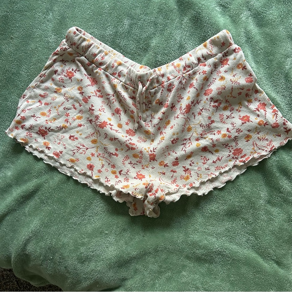 Madewell Floral Pajama Shorts